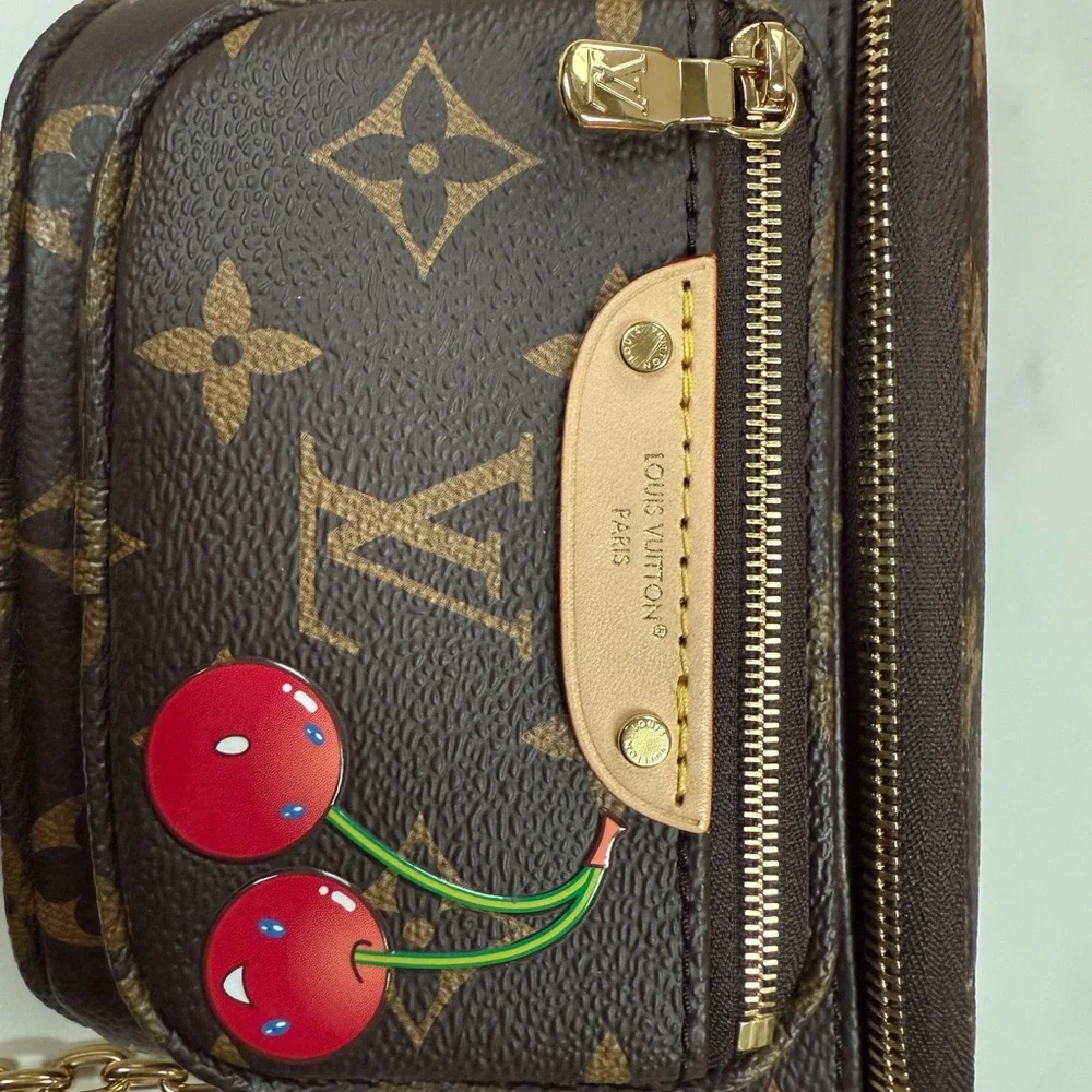 SOLD!!!   Louis Vuitton Cherry Monogram Crossbody Bag - Picture 11 of 14
